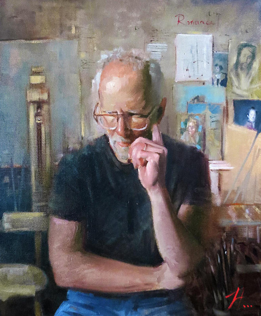 075 - Andrew James in his Studio